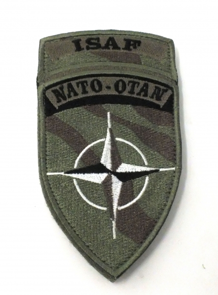 ISAF Otan sign off Velcro